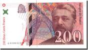 Frankreich 200 Francs 200 F 1995-1999 ''Eiffel'', 1996, UNZ, KM:159a -