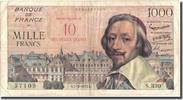 Frankreich 10 Nouveaux Francs on 1000 Francs 50 NF 1959-1961 ''Henri IV'' -