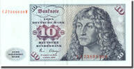 Bundesrepublik Deutschland 10 Deutsche Mark Geldschein, 1980-01-02 -