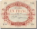 Frankreich 1 Franc Lille, S, Pirot:59-1589 -