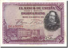 Spanien 50 Pesetas Geldschein, 1928, KM:75b, SS+ -