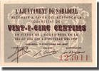 Spanien 25 Centimos Geldschein, Batiment, 1937, UNZ -