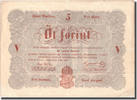Ungarn 5 Forint Geldschein, 1848-09-01, KM:S116a, SS -