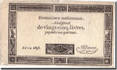 Frankreich 25 Livres 1793-06-06, SS+, KM:A71 -