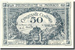 Monaco 50 Centimes Geldschein, 1920-03-20, KM:3a, UNZ -