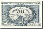 Monaco 50 Centimes Geldschein, 1920-03-20, KM:3a, UNZ -