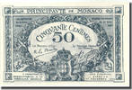 Monaco 50 Centimes Geldschein, 1920-03-20, KM:3a, UNZ -
