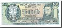 Paraguay 500 Guaranies Geldschein, KM:200b, UNZ -
