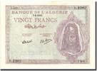 Algeria 20 Francs Geldschein, 1945-05-07, KM:92b, UNZ- -