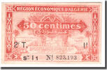 Algeria 50 Centimes Geldschein, 1944-01-31, KM:100, VZ -