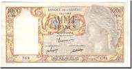 Algeria 1000 Francs Geldschein, 1947-02-12, KM:104, SS -