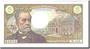 Frankreich 5 Francs Pasteur, 1970-01-08, UNZ, Fayette:61.12, KM:146b -