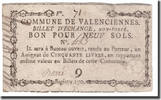 Frankreich 10 Sols Undated (1791-92), VALENCIENNES, SS -