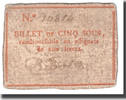 Frankreich 5 Sous Undated (1791-92), NIMES, S+ -