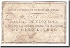 Frankreich 5 Sous Undated (1791-92), PONT DE VEYLE, S -