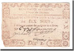 Frankreich 10 Sous 1792-06-07, CORNON, S+ -