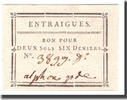 Frankreich 2 Sols Undated (1791-92), ENTRAIGUES, UNZ- -
