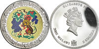 Malawi 5 Kwacha 2005 Münze, Rat, STGL, Silver plated copper-nickel, KM:44