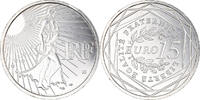 Frankreich 15 Euro Semeuse, UNZ, Silber, Gadoury:2, KM:1535 -