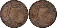 European Union Euro Cent error double reverse side, Coppered Steel, SS+ -