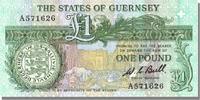 Guernsey 1 Pound Geldschein, UNZ -