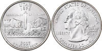 Vereinigte Staaten Quarter U.S. Mint, Copper-Nickel Clad Copper, STGL -
