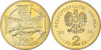 Polen 2 Zlote Warsaw, Messing, STGL, KM:558 -
