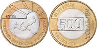 Slowenien 500 Tolarjev Bi-Metallic, STGL, KM:45 -