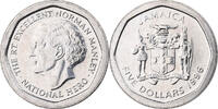 Jamaica 5 Dollars Elizabeth II, British Royal Mint, Nickel plated steel -