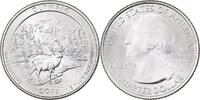 Vereinigte Staaten Quarter U.S. Mint, Copper-Nickel Clad Copper, UNZ -