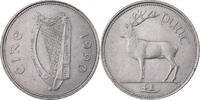 Ireland Punt, Pound IRELAND REPUBLIC, Kupfer-Nickel, SS, KM:27 -