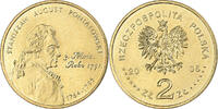 Polen 2 Zlote Warsaw, Messing, STGL, KM:530 -