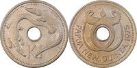 Papua New Guinea Kina Kupfer-Nickel, VZ, KM:6 -