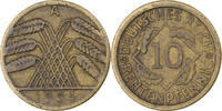 Deutschland, Weimarer Republik 10 Reichspfennig Berlin, Aluminum-Bronze -