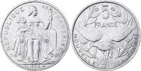 Neukaledonien 5 Francs Paris, Aluminium, VZ, KM:16 -