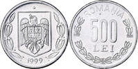 Rumänien 500 Lei Aluminium, STGL, KM:145 -