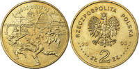 Polen 2 Zlote Warsaw, Messing, STGL, KM:451 -