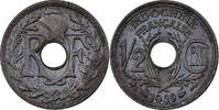 French Indochina 1/2 Cent French Indo-China, Paris, Bronze, VZ, KM:20 -
