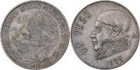 Mexiko Peso Mexico City, Kupfer-Nickel, SS, KM:460 -