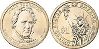Vereinigte Staaten Dollar U.S. Mint, Copper-Zinc-Manganese-Nickel Clad -