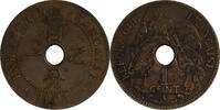 French Indochina Cent French Indo-China, Paris, Bronze, SS, KM:8 -