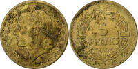 Frankreich 5 Francs Lavrillier, Aluminum-Bronze, S+, KM:888a.1 -