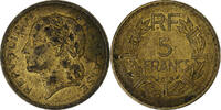 Frankreich 5 Francs Lavrillier, Aluminum-Bronze, S, KM:888a.1 -