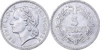 Frankreich 5 Francs Lavrillier, Paris, Aluminium, SS, KM:888b.1 -