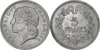 Frankreich 5 Francs Lavrillier, Paris, Aluminium, S+, KM:888b.1 -