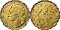 Frankreich 50 Francs Guiraud, Beaumont - Le Roger, Aluminum-Bronze -