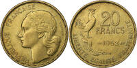 Frankreich 20 Francs Guiraud, Paris, Aluminum-Bronze, VZ+, KM:917.1 -