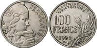 Frankreich 100 Francs Cochet, Beaumont - Le Roger, Kupfer-Nickel, VZ -