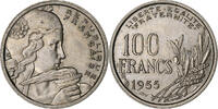 Frankreich 100 Francs Cochet, Beaumont - Le Roger, Kupfer-Nickel, SS+ -