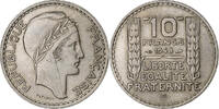 Frankreich 10 Francs Turin, Beaumont - Le Roger, Kupfer-Nickel, VZ+ -